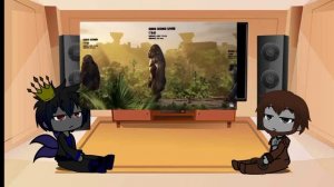 Kaiju React to Evolution Of King Kong | Size Comparison | Gacha Club