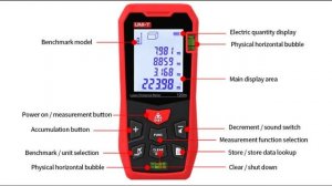 UNI-T Laser Distance Meter LM70A | Unboxing and General Uses