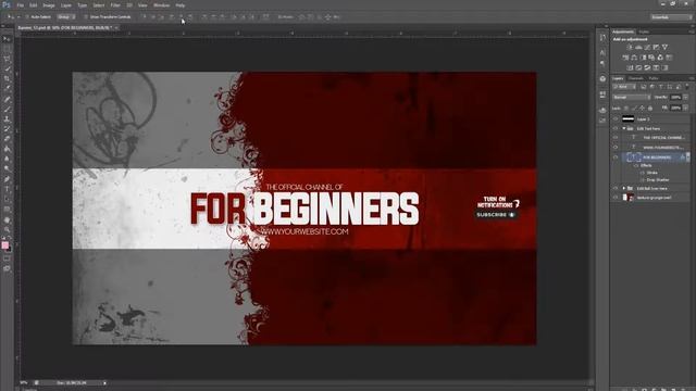 FREE Custom Banner Template For Youtube Channel #57 Photoshop | DOWNLOAD PSD смотреть онлайн