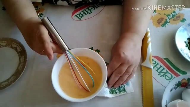 Очень вкусный омлет с картошкой !!!