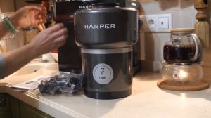 Измельчитель пищевых отходов Harper HWD-800D01 (Распаковка)