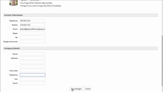Alfresco Community Edition 4.2 How-To: Update Your Profile смотреть онлайн