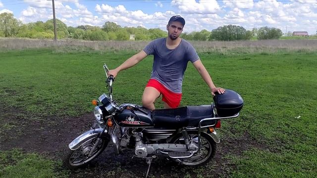 Обзор МОТОЦИКЛА Irbis Virago 110. Стоит Ли Покупать АЛЬФУ? Альфа за 45000₽?