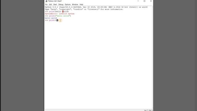 Python For Machine Learning And Data Science Writing Hello World Program in Python 3.8 (IN HINDI) смотреть онлайн