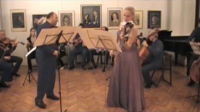 Frolov Divertimento for 2 violins Leonid Pejsahov and Jelena Rokvic .arranged  by Miroslav Spasov