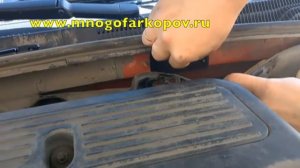 Амортизатор (упор) капота на Chevrolet Lacetti KU-CH-LA00-00 (установка,обзор)