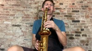Selmer Reference 54 Alto Saxophone Play Test! New York City Sax Shop!