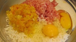 Тефтели с рисом и мясом
