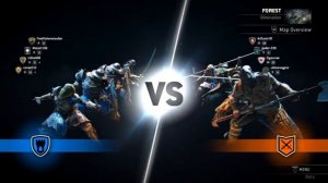 Обзор игры на PS4 For Honor (beta)