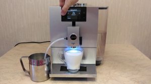 JURA ENA 8: приготовление Latte Macchiato (латте макиато)