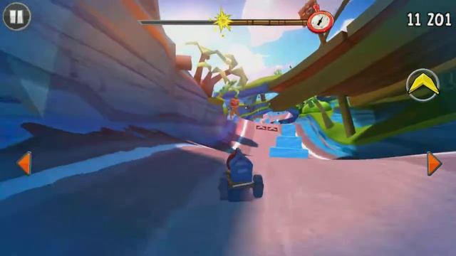 САМАЯ ОЛДОВАЯ ГОНОЧНАЯ ИГРА! ANGRY BIRDS GO #1