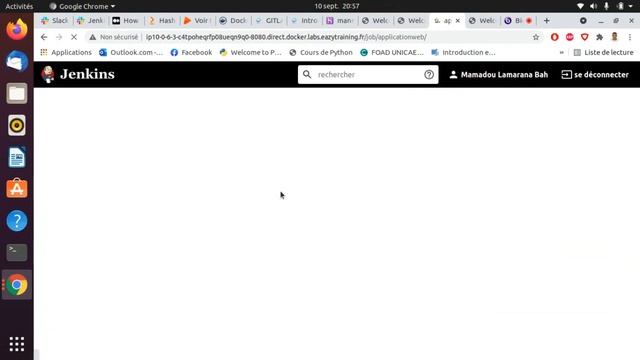 Réalisez un pipeline CI/CD avec jenkins docker github heroku - devops bootcamp смотреть онлайн