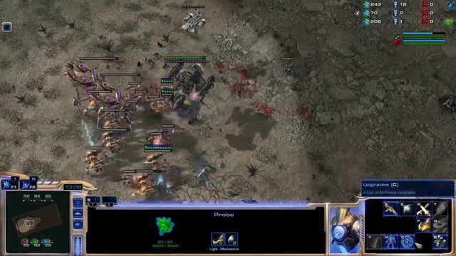 Starcraft 2 Desert Strike Euro #7 Best End Game Tactic Protoss Part 1 смотреть онлайн