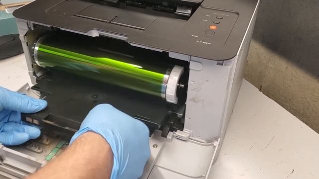 How to replace Samsung CLT-R406 Imaging Drum CLP-365W C460FW C480FW CLX-3305FW смотреть онлайн