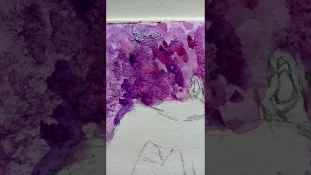 Бабочка из клинка. Ресую акварелью ? смотреть онлайн