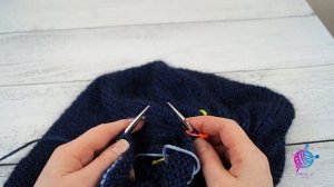 Круглая кокетка //Джемпер круглая кокетка спицами//Круглая кокетка спицами// Джемпер спицами