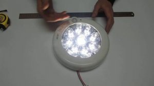 Светодиодный светильник с датчиком звука и освещенности 22см 220V 8W