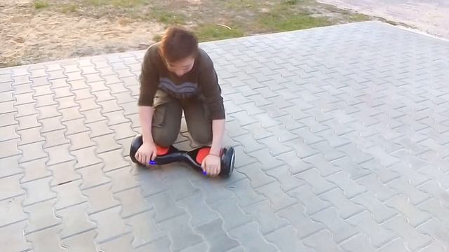 Как можно развлекаться на гироскутере I Первое видео на канал I Ну или покатушки на гироскутете. смотреть онлайн