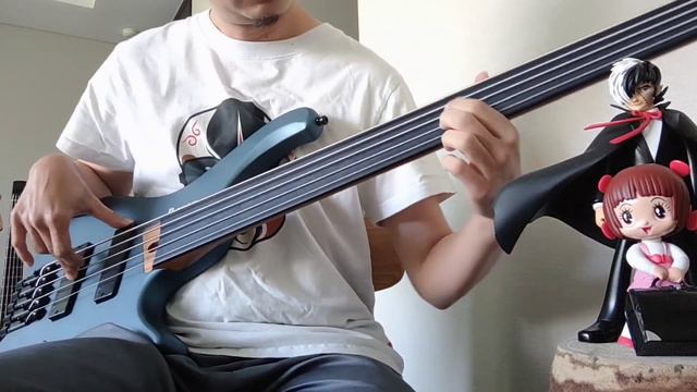 守ってあげたい(由実松戸や)バースかババクでMamotte Agetai(Yumi Matsutoya) bass cover by bak Ibanez EHB1005F Fretless смотреть онлайн