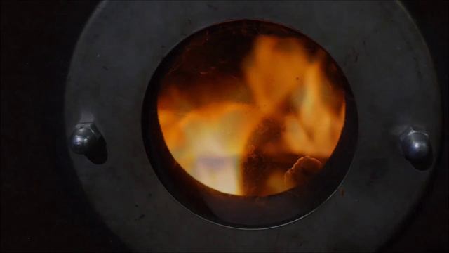 Работа пеллетного котла Космос, переход с дров на пеллеты