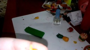 Лепим из пластилина ананас