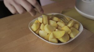 Хрустящая картошка в микроволновке