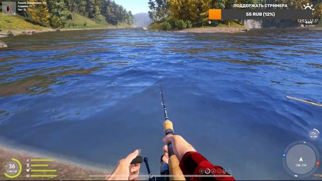 Рыбалка на Нижней Тунгуске. Русская Рыбалка 4. В поисках трофейной рыбы. Нижняя Тунгуска. РР4. RF4. смотреть онлайн