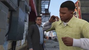 Grand Theft Auto V франклин курит травку)