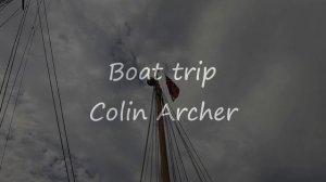 Colin Archer - Jomfruen| Stepping the mast. Boat ride in the archipelago, Norway