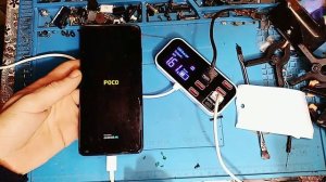 poco.утопленник. телефон не заряжается.