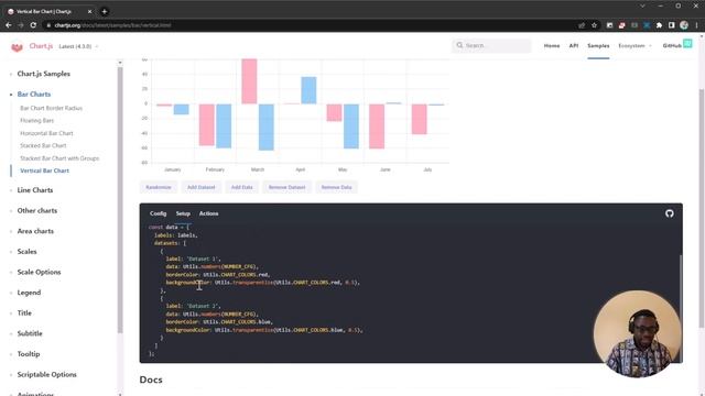 Chart JS- JavaScript Library to Display data Charts