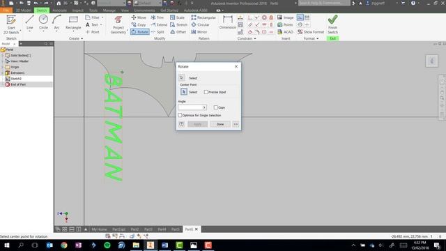Inventor 10 - Adding 3D Text