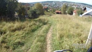 Эндуро выкат по деревне и лесным дорогам