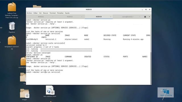 Curso de Docker desde Cero. Escalar servicio смотреть онлайн