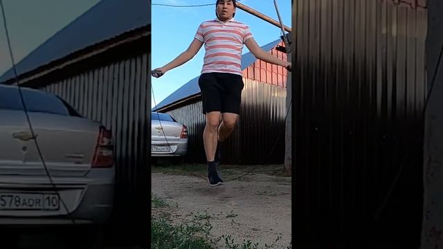 Jumping rope 240 frames | Прыжки на скакалке 240 кадров