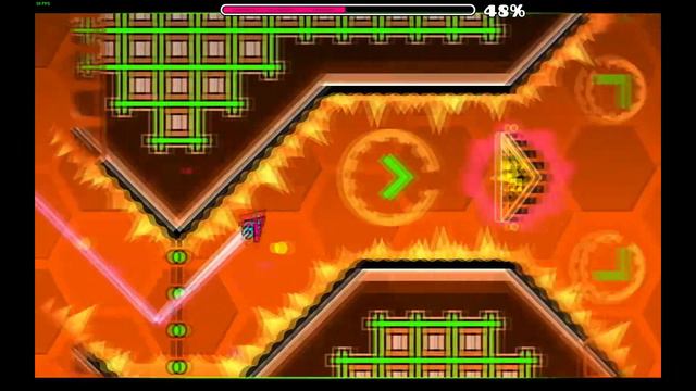 Прошол уровень Blast Processing с первой попытки в игре Geometry Dash смотреть онлайн