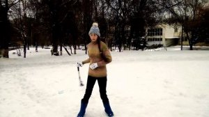 Тренировка(фланкировка нагайкой)