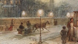 Вечер в Петербурге, Суриков — ОБЗОРЫ КАРТИН