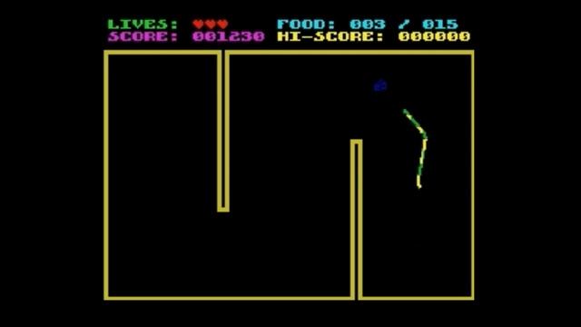 WINTER WONDER WORM (2023) Walkthrough, ZX Spectrum