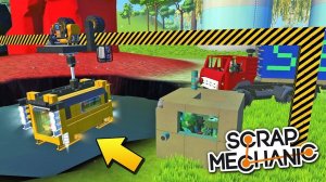 СПАСАТЕЛЬНАЯ ОПЕРАЦИЯ НА БАТИСКАФЕ СО ДНА ОЗЕРА  МУЛЬТИК в Scrap Mechanic  СКРАП МЕХАНИК