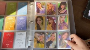 организация новых кпоп фотокарт в биндеры?twice & itzy #2