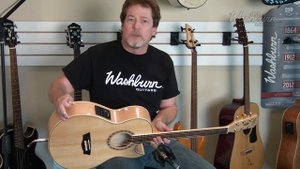 Demo - Washburn EA40SCE Acoustic/Electric Guitar