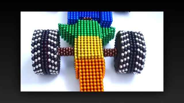 DIY - Как собрать автомобиль F1 из магнитных шариков | КАК ВАМ ЭТО НРАВИТСЯ??? смотреть онлайн