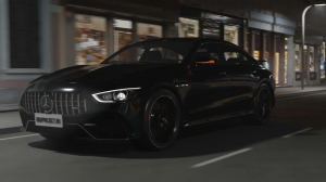 Mercedes GT 63 car 3D animation in Blender _ Boxproject.ru