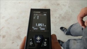 Цифровой двусторонний лазерный дальномер CIGMAN CD-60  на 120 м