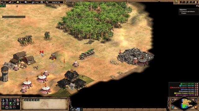 Aoe2 DE Campaign Achievements: Offense is the Best Defense [Saladin 6. The Lion and the Demon] смотреть онлайн