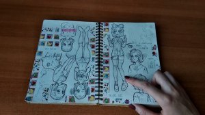 Первый обзор на не первый скетчбук #2