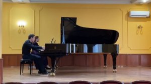 Бетховен - "Эгмонт" (увертюра, переложение для двух роялей)