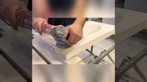 Полировка раковины гарнитура Ellin