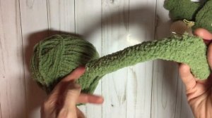 Вязанная ёлочка / ёлка из плюшевой пряжи крючком мк/ амигуруми / DIY / вязание / crochet